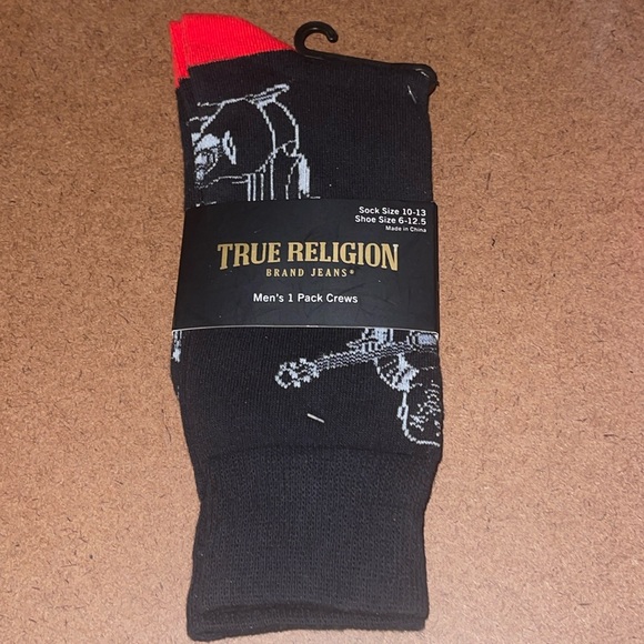 True religion mens 1 pack crews - Picture 1 of 2